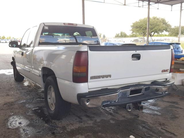 2GTEC19V631299374 - 2003 GMC NEW SIERRA WHITE photo 3