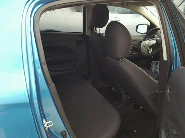 ML32A3HJ0EH025769 - 2014 MITSUBISHI MIRAGE DE BLUE photo 6