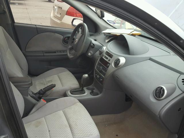 1G8AJ55F47Z104941 - 2007 SATURN ION LEVEL GRAY photo 5