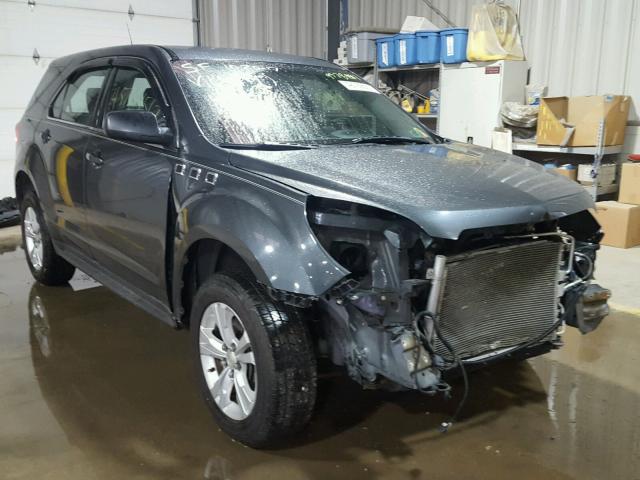 2CNFLCEC8B6376117 - 2011 CHEVROLET EQUINOX LS CHARCOAL photo 1