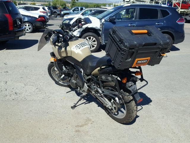 JKALEEA128A022360 - 2008 KAWASAKI KLE650 A TAN photo 3