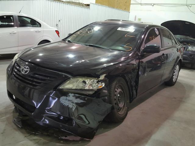 4T1BE46K59U272720 - 2009 TOYOTA CAMRY BASE BLACK photo 2