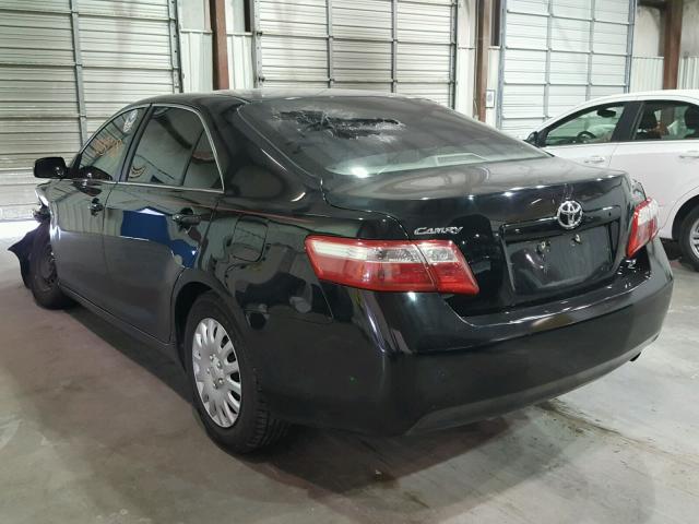 4T1BE46K59U272720 - 2009 TOYOTA CAMRY BASE BLACK photo 3