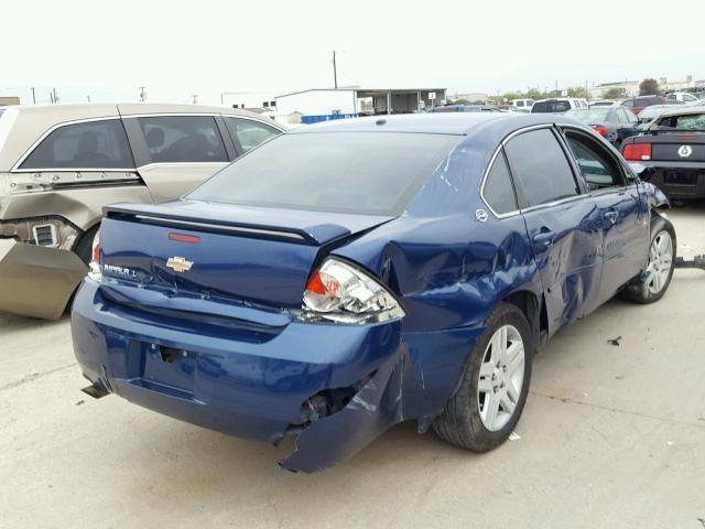 2G1WU581669289840 - 2006 CHEVROLET IMPALA LTZ BLUE photo 4