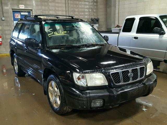 JF1SF65662H740458 - 2002 SUBARU FORESTER S 黑色 照片 1
