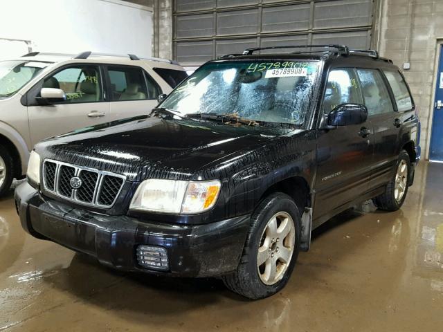 JF1SF65662H740458 - 2002 SUBARU FORESTER S 黑色 照片 2