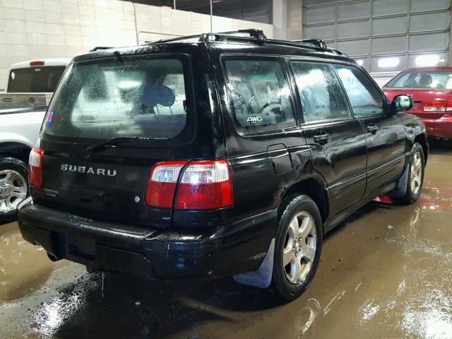 JF1SF65662H740458 - 2002 SUBARU FORESTER S 黑色 照片 4