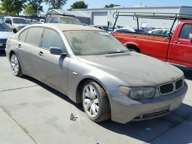 WBAGN63584DS52178 - 2004 BMW 7 SERIES GRAY photo 1