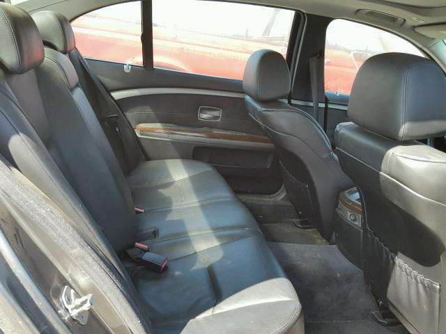 WBAGN63584DS52178 - 2004 BMW 7 SERIES GRAY photo 6