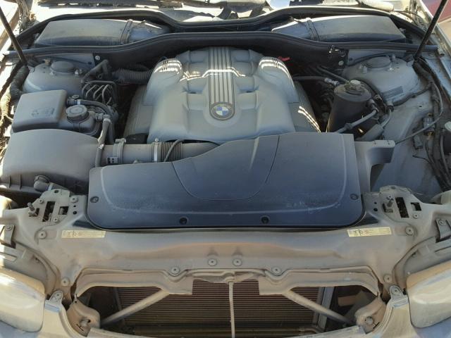 WBAGN63584DS52178 - 2004 BMW 7 SERIES GRAY photo 7