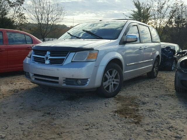 2D8HN54X38R636293 - 2008 DODGE GRAND CARA SILVER photo 2