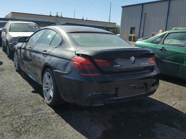 WBA6B4C58ED760290 - 2014 BMW 650 BLACK photo 3