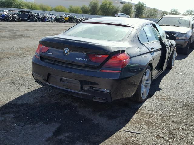 WBA6B4C58ED760290 - 2014 BMW 650 BLACK photo 4