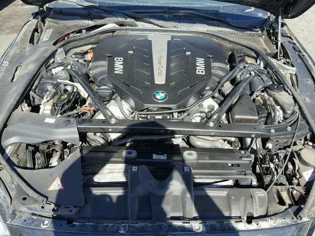 WBA6B4C58ED760290 - 2014 BMW 650 BLACK photo 7