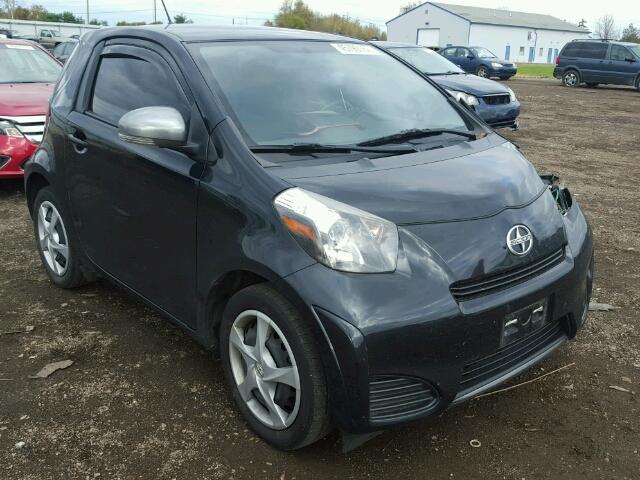 JTNJJXB06EJ028602 - 2014 TOYOTA SCION IQ BLACK photo 1