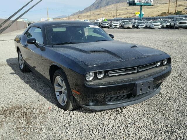 2C3CDZAG5GH119433 - 2016 DODGE CHALLENGER BLACK photo 1