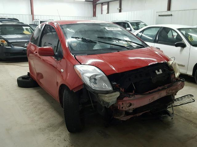 JTDJT923575033466 - 2007 TOYOTA YARIS RED photo 1