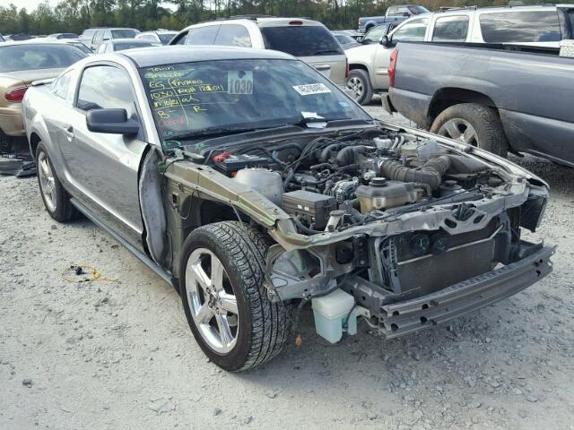 1ZVHT80N995114337 - 2009 FORD MUSTANG GRAY photo 1