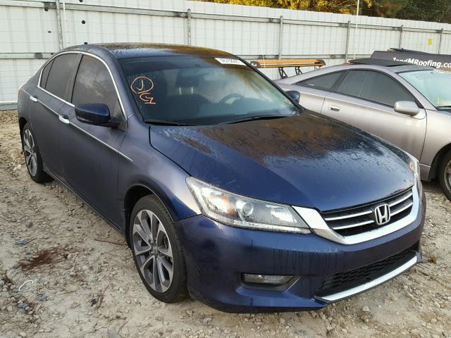 19XFA1F94AE056972 - 2010 HONDA CIVIC EXL BLUE photo 1