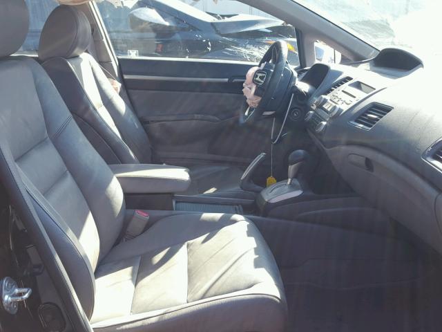 19XFA1F94AE056972 - 2010 HONDA CIVIC EXL BLUE photo 5