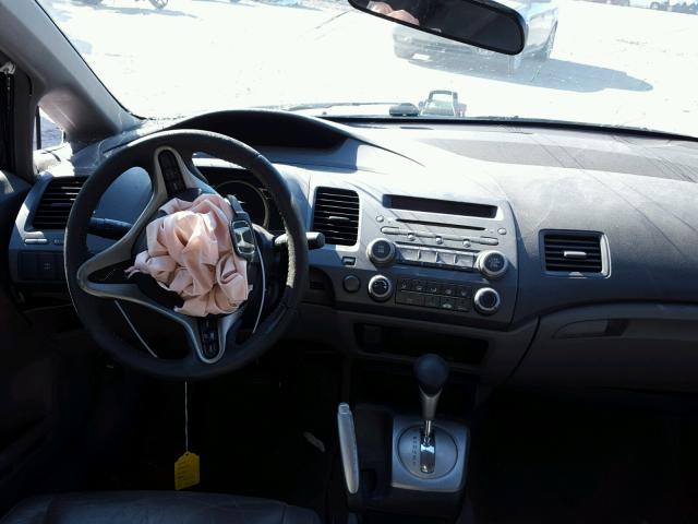 19XFA1F94AE056972 - 2010 HONDA CIVIC EXL BLUE photo 9