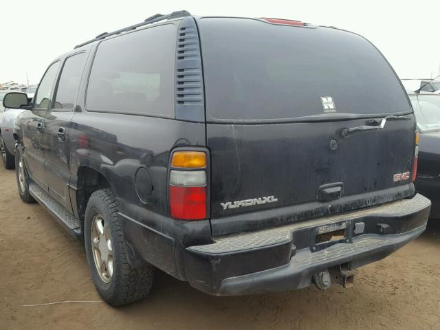 1GKFK66U24J297469 - 2004 GMC YUKON XL D BLACK photo 3