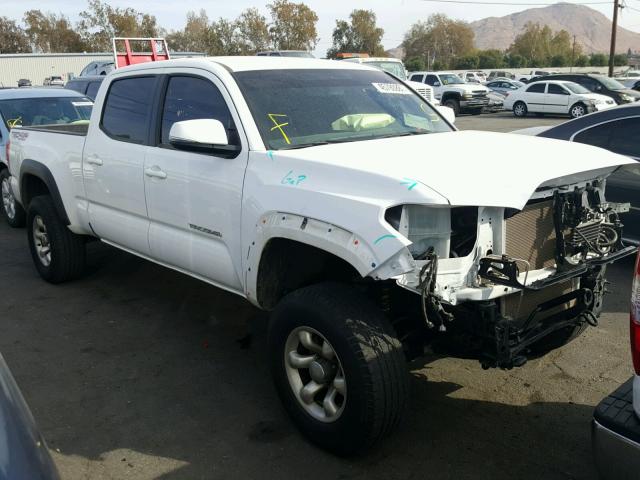 3TMDZ5BN8HM021636 - 2017 TOYOTA TACOMA DOU WHITE photo 1