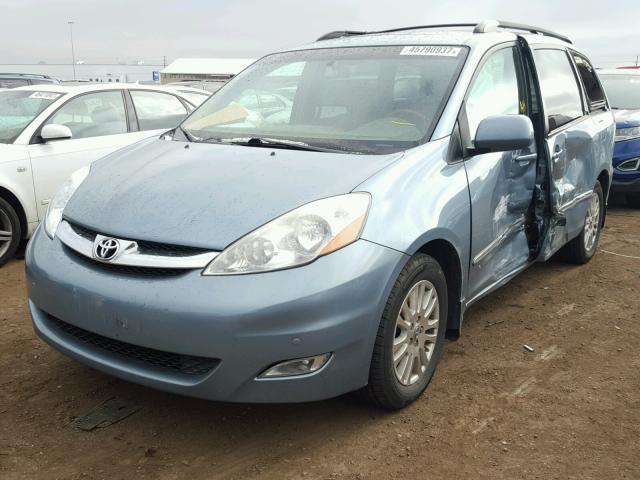 5TDZK22C67S031510 - 2007 TOYOTA SIENNA BLUE photo 2