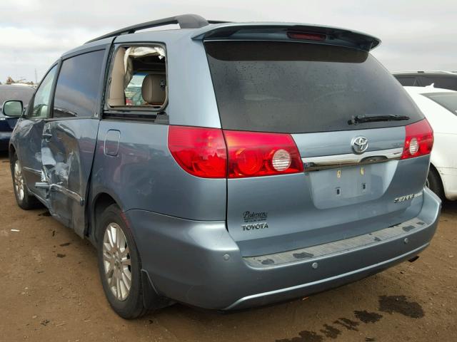 5TDZK22C67S031510 - 2007 TOYOTA SIENNA BLUE photo 3