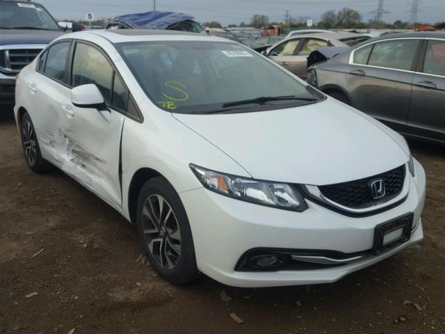 19XFB2F97DE005330 - 2013 HONDA CIVIC WHITE photo 1