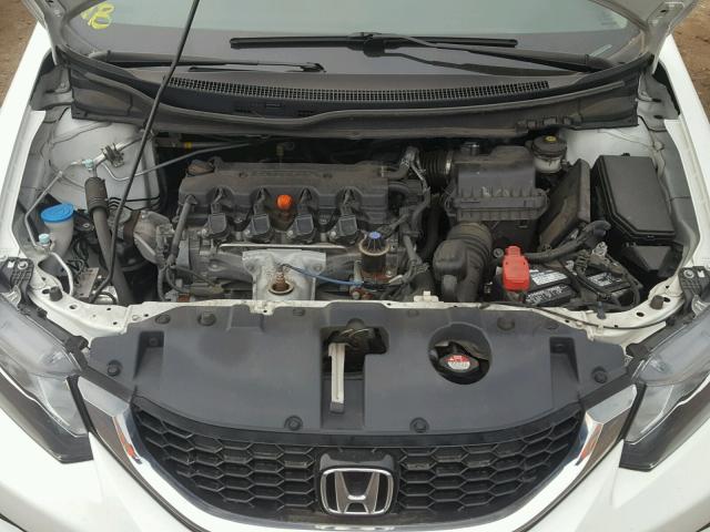 19XFB2F97DE005330 - 2013 HONDA CIVIC WHITE photo 7