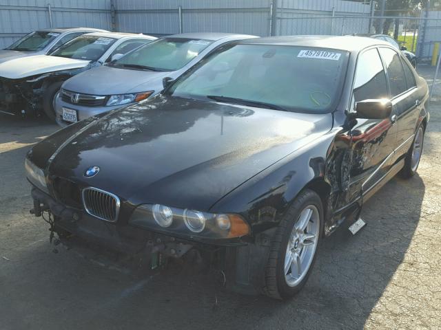 WBADN63492GN86662 - 2002 BMW 540 I AUTO BLACK photo 2