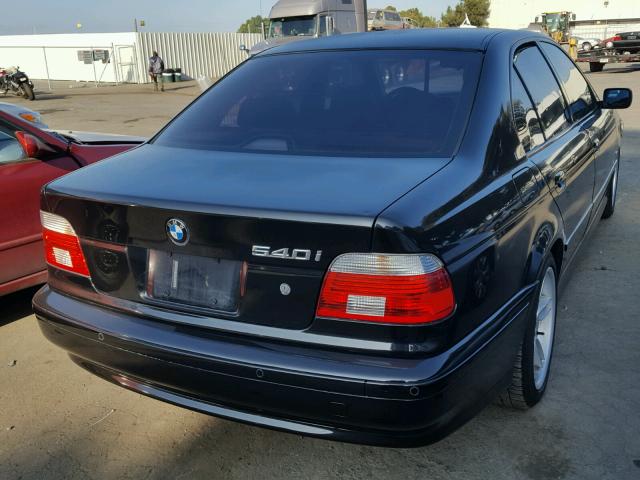 WBADN63492GN86662 - 2002 BMW 540 I AUTO BLACK photo 4