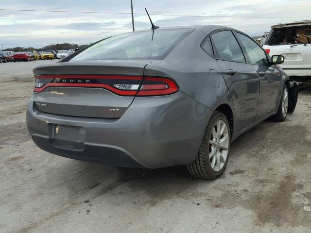 1C3CDFBA4DD267896 - 2013 DODGE DART SXT SILVER photo 4