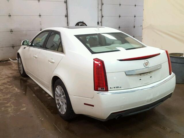 1G6DG5EY4B0100794 - 2011 CADILLAC CTS LUXURY WHITE photo 3