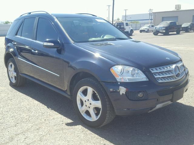 4JGBB22EX8A366900 - 2008 MERCEDES-BENZ ML 320 CDI BLUE photo 1