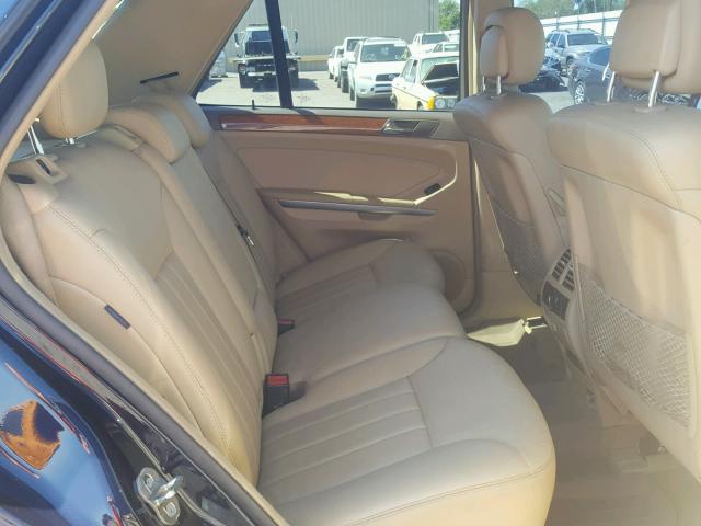 4JGBB22EX8A366900 - 2008 MERCEDES-BENZ ML 320 CDI BLUE photo 6