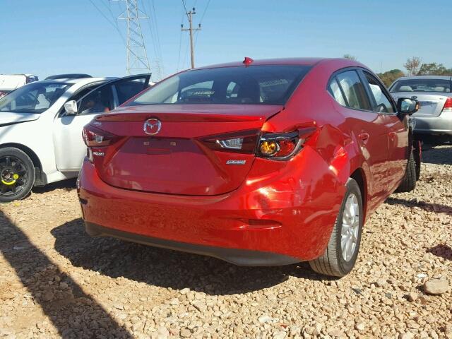 JM1BM1W70E1122429 - 2014 MAZDA 3 GRAND TO RED photo 4