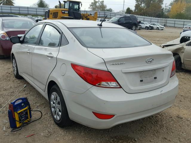 KMHCT4AE5GU947524 - 2016 HYUNDAI ACCENT SE TAN photo 3