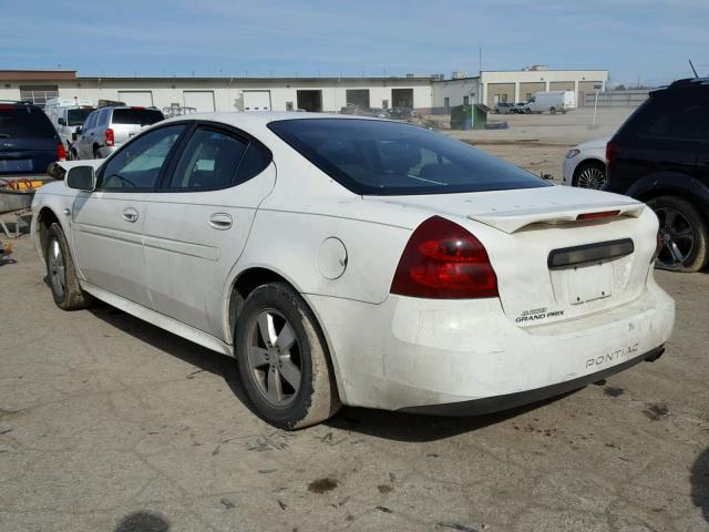 2G2WP552381107061 - 2008 PONTIAC GRAND PRIX WHITE photo 3