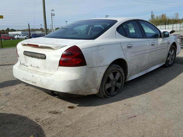 2G2WP552381107061 - 2008 PONTIAC GRAND PRIX WHITE photo 4