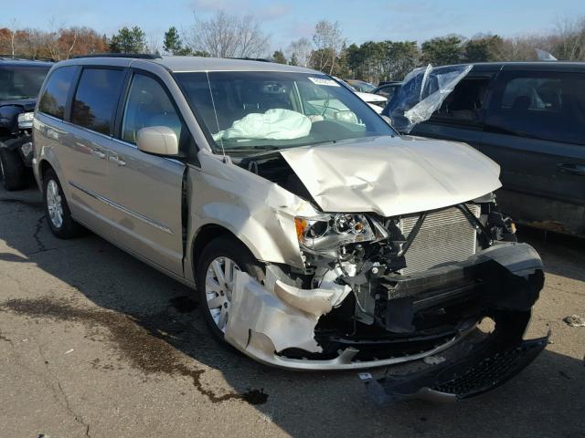 2C4RC1BG5ER232038 - 2014 CHRYSLER TOWN & COU TAN photo 1