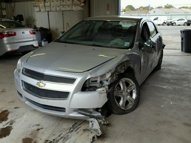 1G1ZB5E10BF298364 - 2011 CHEVROLET MALIBU SILVER photo 2