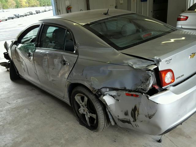 1G1ZB5E10BF298364 - 2011 CHEVROLET MALIBU SILVER photo 9