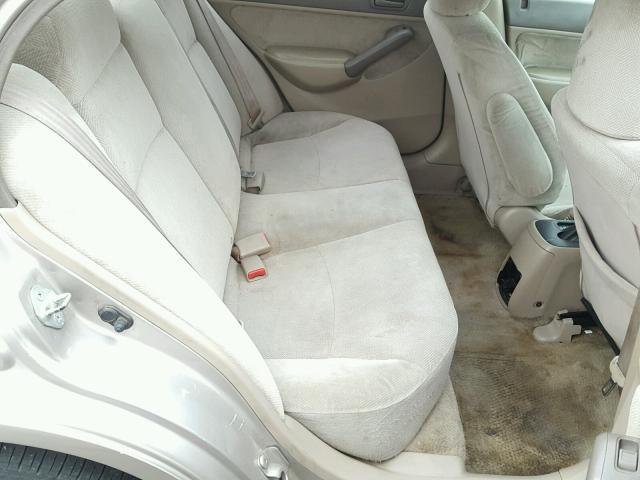 1HGES25781L054925 - 2001 HONDA CIVIC EX 棕色 照片 6