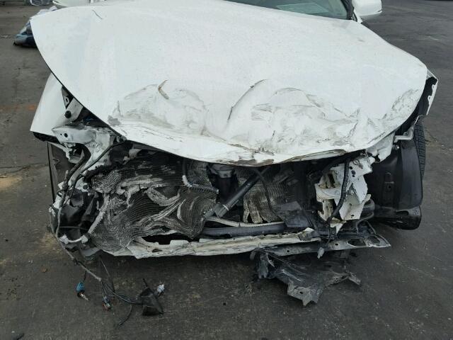 1HGCR2F80EA169899 - 2014 HONDA ACCORD EXL WHITE photo 9