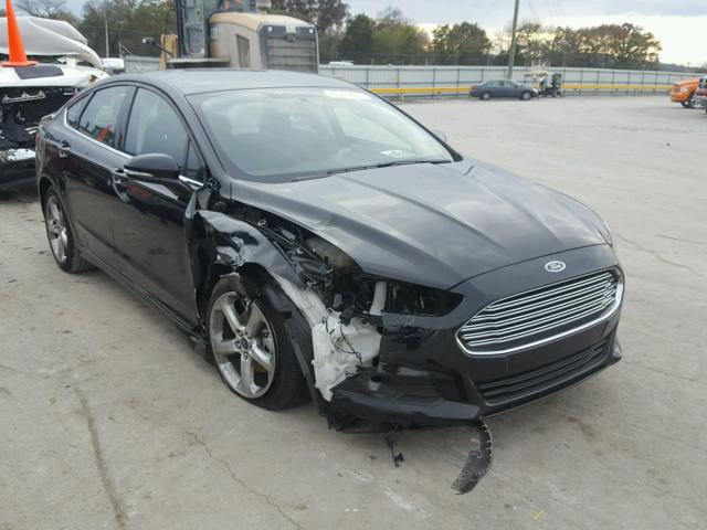 3FA6P0HD2GR297110 - 2016 FORD FUSION SE BLACK photo 1