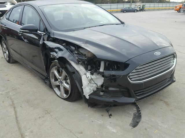 3FA6P0HD2GR297110 - 2016 FORD FUSION SE BLACK photo 9