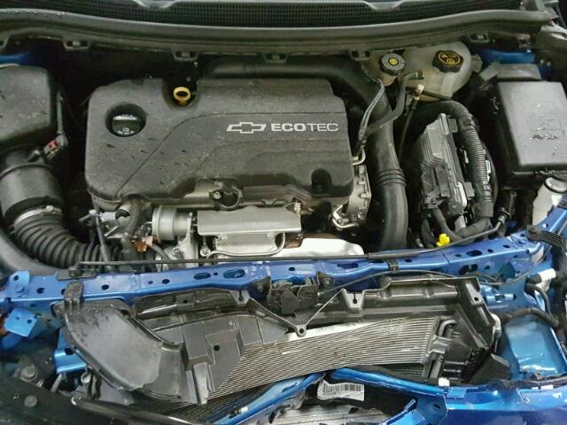 1G1BE5SM7H7234364 - 2017 CHEVROLET CRUZE LT BLUE photo 7