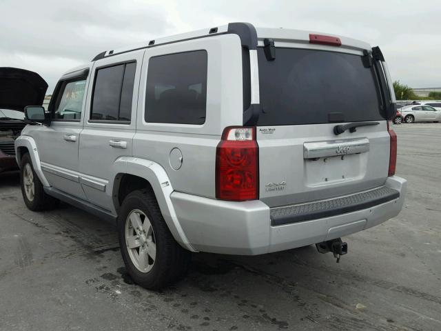 1J8HG58N36C365719 - 2006 JEEP COMMANDER SILVER photo 3